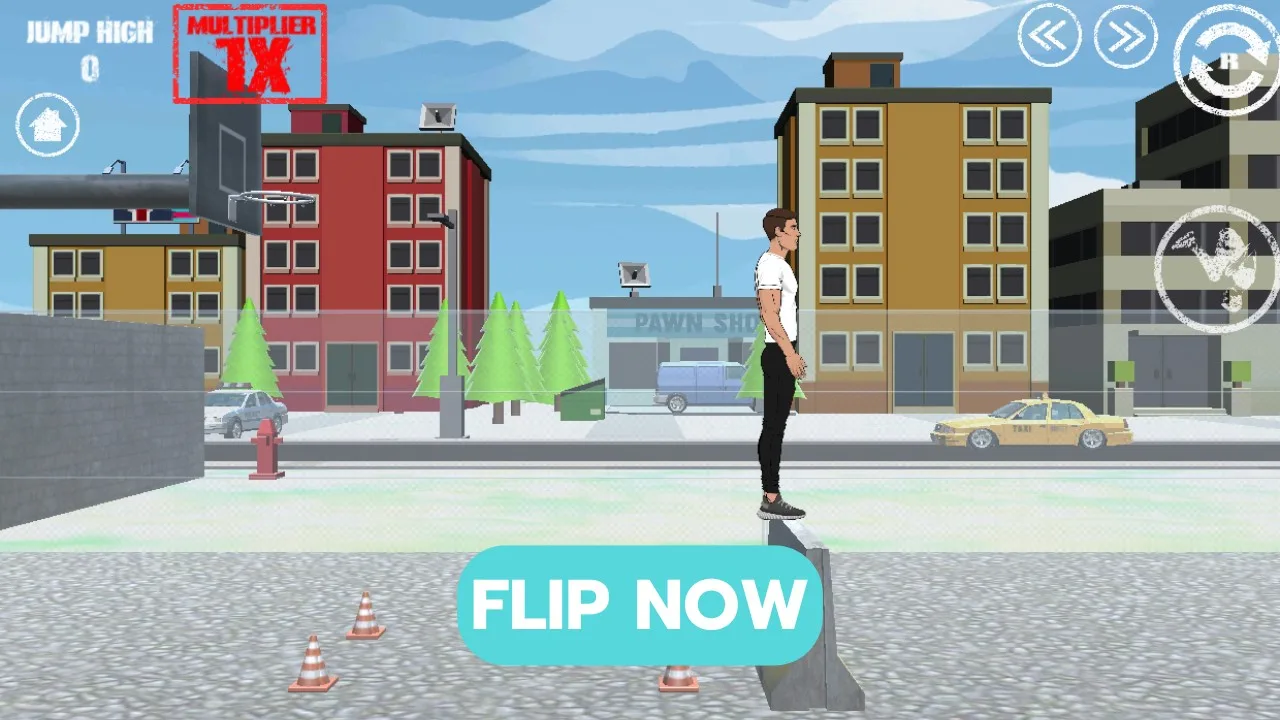 Wacky Flip controls guide